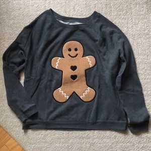 Gingerbread man sweatshirt